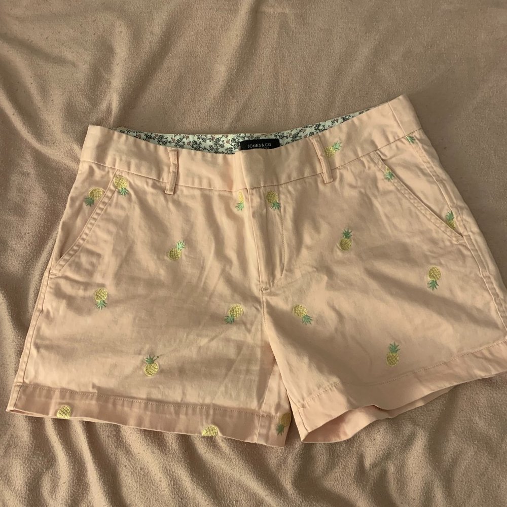 Pink Pineapple Jones & Co Shorts